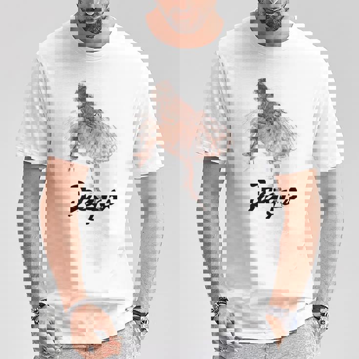 Study Of A Ballet Dancer エドガー・ドガ Tシャツ 面白い贈り物