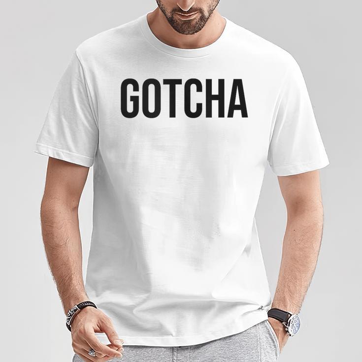 Te Pillé In Mangas Camiseta unisex Regalos divertidos