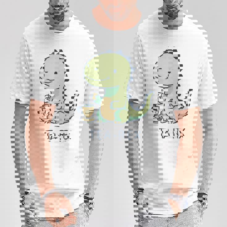 Tea-Rex Tシャツ 面白い贈り物