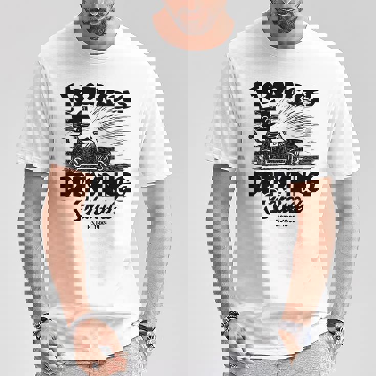 Toonces 自動車教習所 エスト 伝説の運転 猫 面白い Tシャツ 面白い贈り物