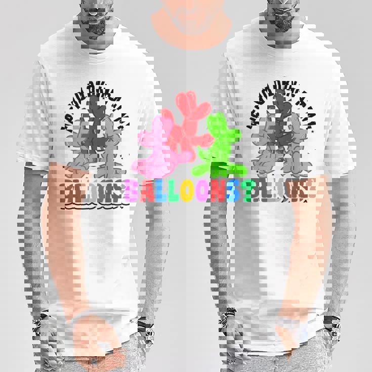 Twisting Balloon バルーンツイスト アート バルーンモデリング Tシャツ 面白い贈り物