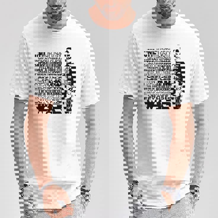 Until The Philosophy ハイレ・セラシエ 戦争 スピーチ レゲエ ラスタ 哲学が変わるまで Tシャツ 面白い贈り物