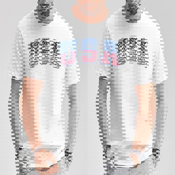 Usa 星条旗 アメリカ国旗 Tシャツ 面白い贈り物