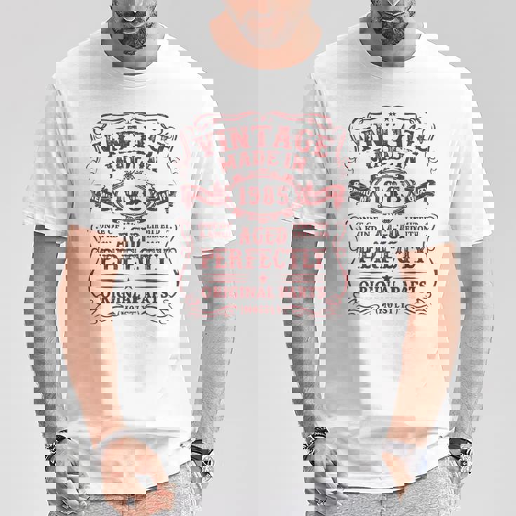 Vintage Made In 1985 The Man Myth Legend 39 Year Old Tシャツ 面白い贈り物