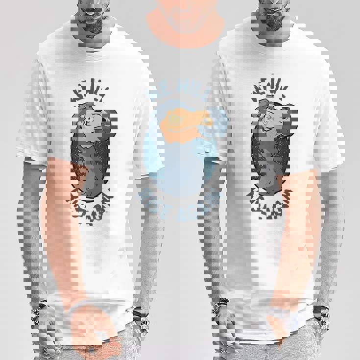 We Will Rise Again 絶滅した飛べないドードー Tシャツ 面白い贈り物