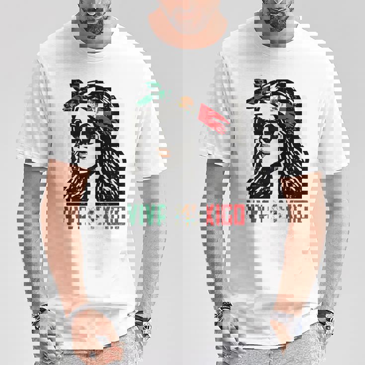 Woman Viva Mexico Flag Cinco De Mayo Mexican Girls T-Shirt Unique Gifts