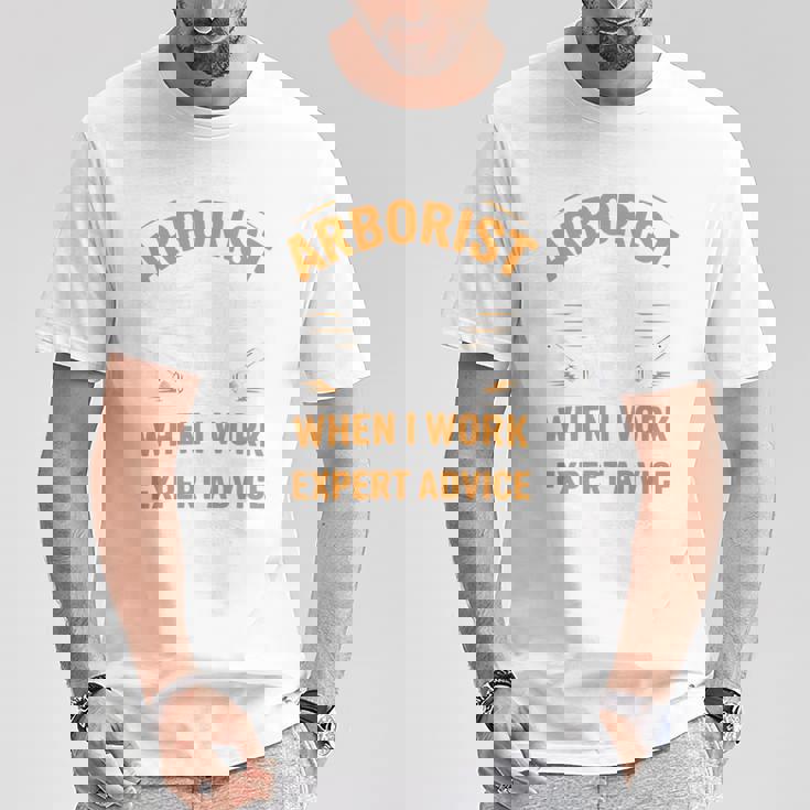 Yes I'm An Arborist Arboricultureアーボリスト 長袖tシャツ Tシャツ 面白い贈り物