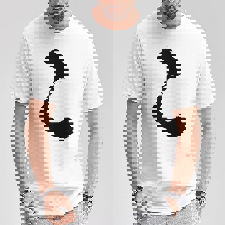 【こ】ひらがな 一文字 可愛い 日本語 面白い おもしろ ネタ 筆文字 平仮名 五十音 文字 かっこいい ウケ狙い 毛筆 Tシャツ 面白い贈り物