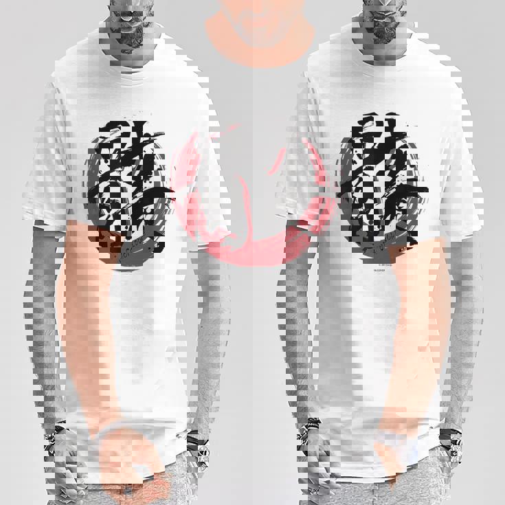 【森カリオペ】ホロライブ 漢字tシャツ 骸 Tシャツ 面白い贈り物