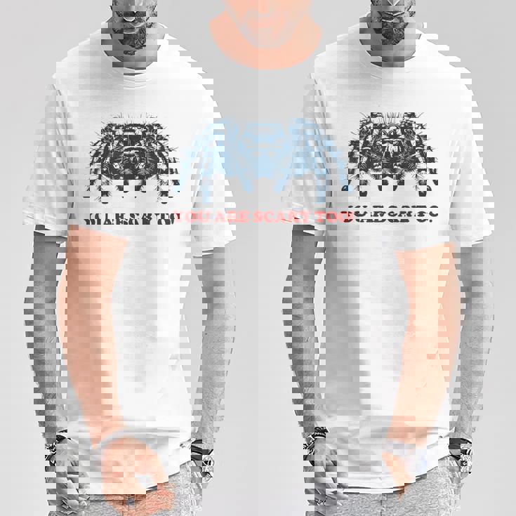 あなたも怖いよ！ タランチュラの飼い主 面白いタランチュラ Tシャツ 面白い贈り物