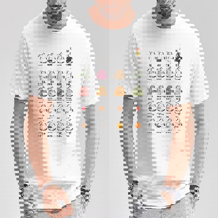 おにぎり 種類 おもしろ 食べ物 文字入り メンズ 面白い 服 ネタ グッズ 文字 Tシャツ 面白い贈り物