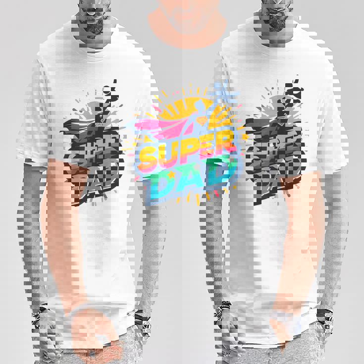 お父さんへの誕生日プレゼント -Uper Dad メンズ Tシャツ 面白い贈り物