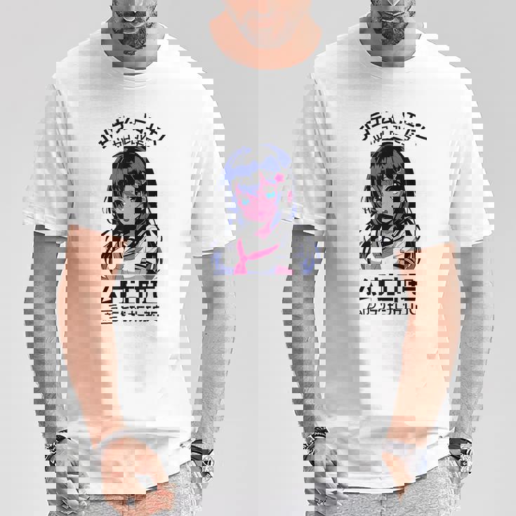 かわいい 和 かわいい アニメ 女の子 イラスト グラフィック デザイン Tシャツ 面白い贈り物