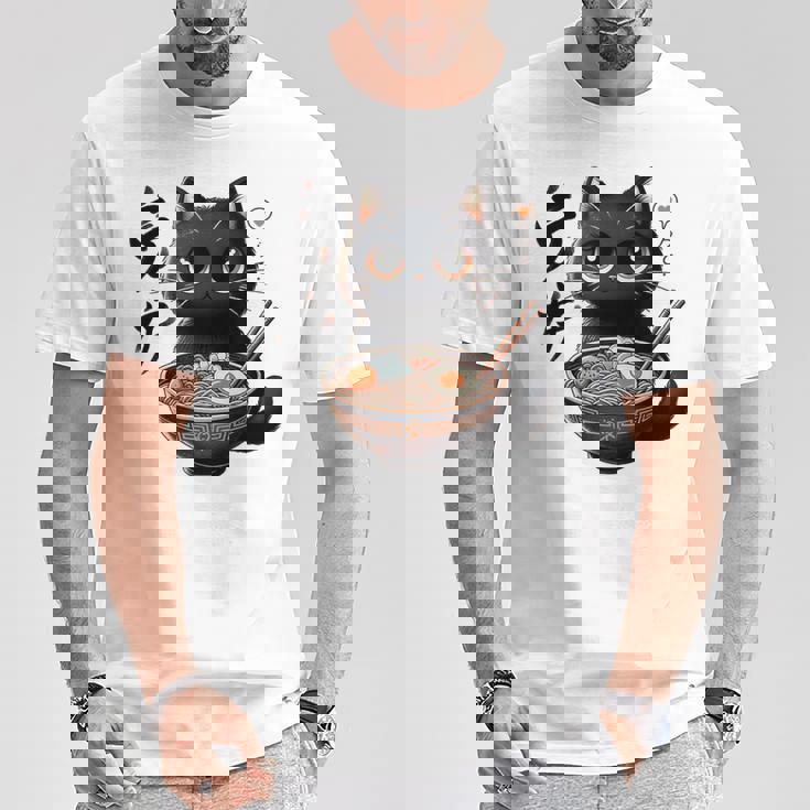 かわいいかわいいかわいいカワイイアニメ猫 Tシャツ 面白い贈り物