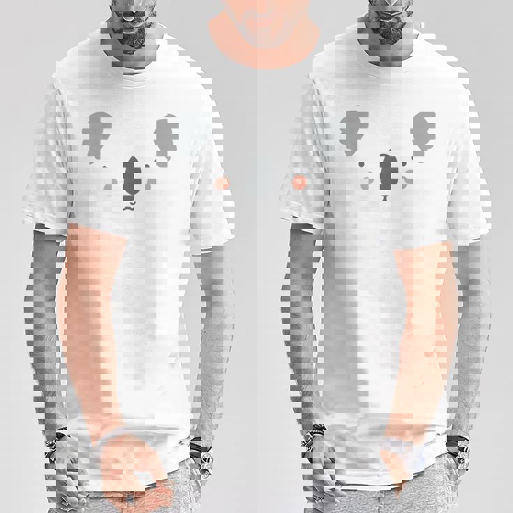 かわいいコアラ顔ハロウィンコスチューム Tシャツ 面白い贈り物