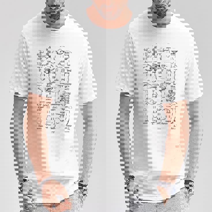 かわいいマッシュルームギフト キッズ レディース メンズ 面白いマッシュルーム Tシャツ 面白い贈り物