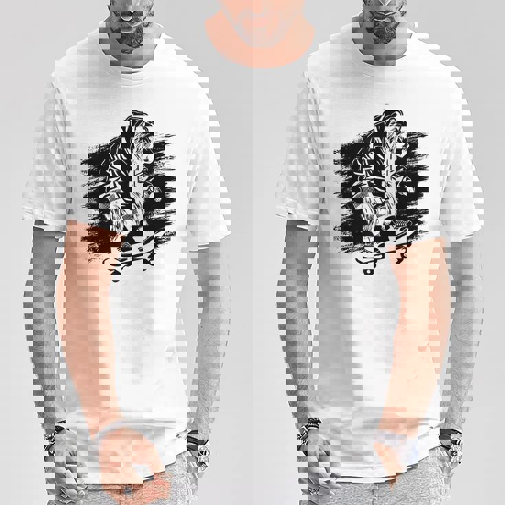 くま スケートボーダー スケートボード スケートボーダー スケートボード Tシャツ 面白い贈り物