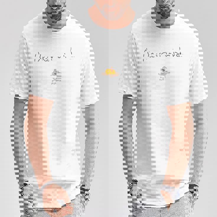 ぐでたま Nevermind ライトカラー Tシャツ 面白い贈り物