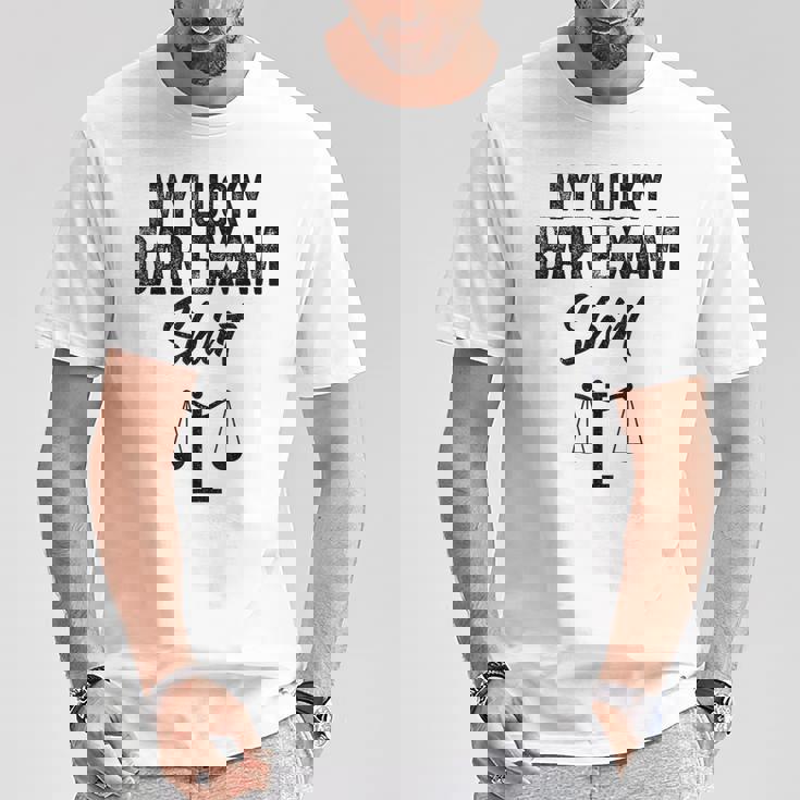 これは私のラッキーバー試験シャツ面白いラッキーバー試験 Tシャツ 面白い贈り物