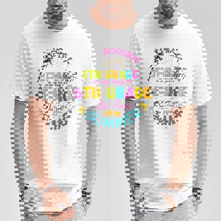 さよなら 5年生 卒業 中学へ ハローサマー Tシャツ 面白い贈り物