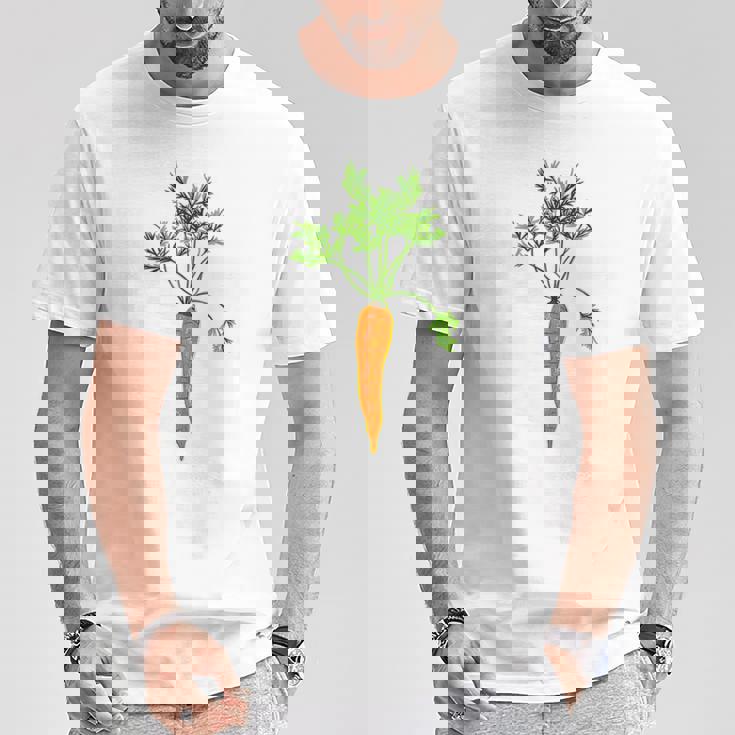 にんじん 園芸 野菜 Tシャツ 面白い贈り物