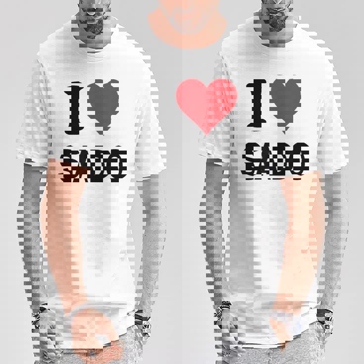 アイハート 佐渡ジャパンラブ 日本土産 Tシャツ 面白い贈り物