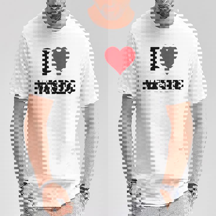 アイハート 松戸ジャパンラブ 日本土産 Tシャツ 面白い贈り物