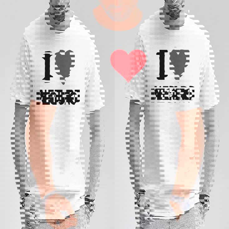 アイハート 目黒ジャパンラブ 日本土産 Tシャツ 面白い贈り物