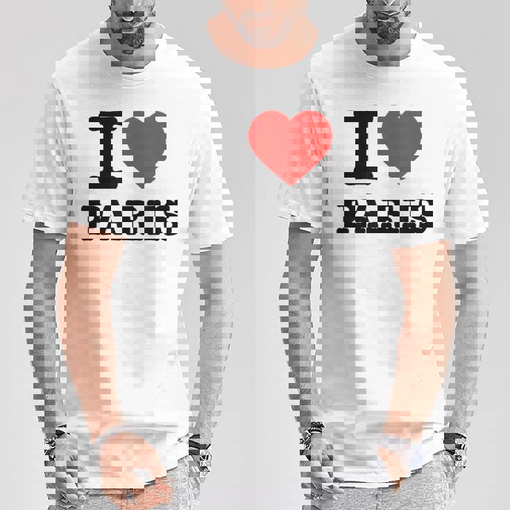 アイ・ラブ・パリ Tシャツ 面白い贈り物