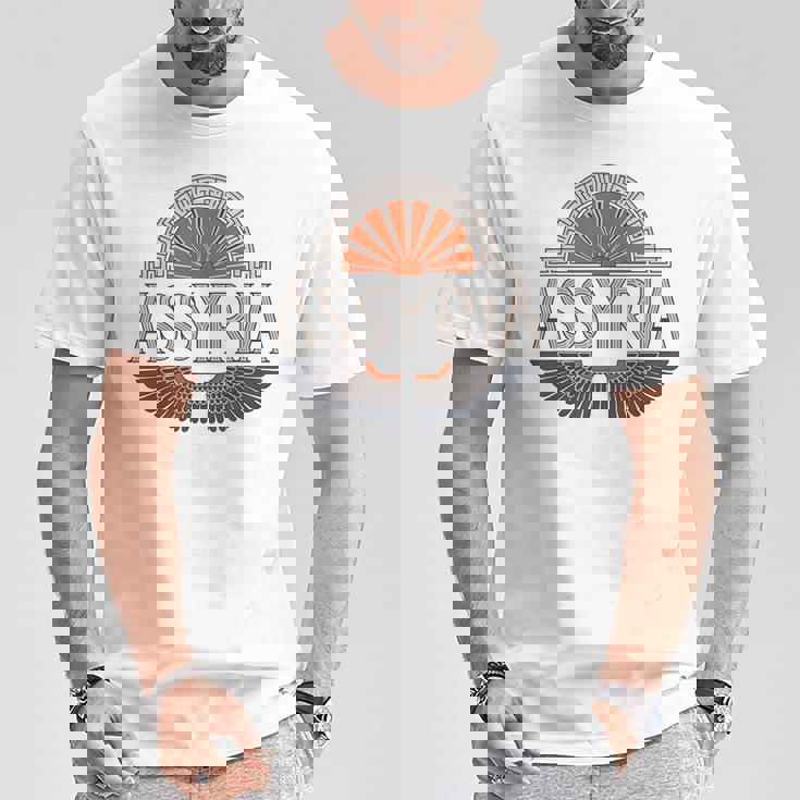 アッシリア メソポタミアの歴史 アッシリア人 Tシャツ 面白い贈り物