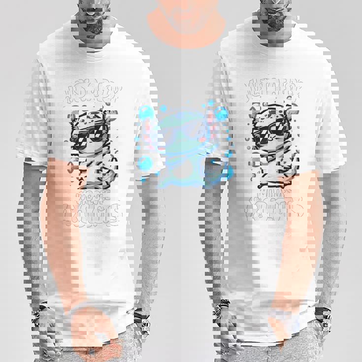 アホロートルを愛するjust A Boy Tシャツ 面白い贈り物