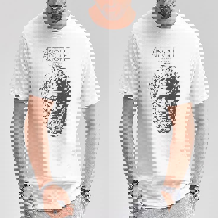 アリストテレスtシャツ 古代ギリシャ哲学者 Tシャツ 面白い贈り物