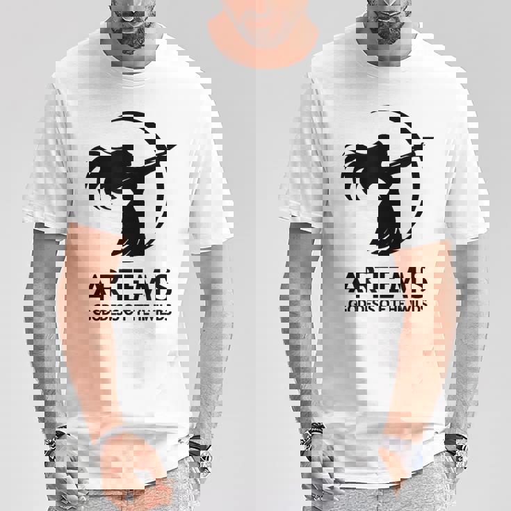 アルテミス 古代ギリシャの女神 Tシャツ 面白い贈り物