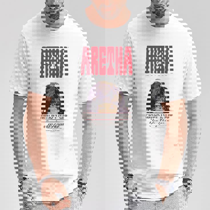 アレサ・フランクリン・コボ・アリーナ 1968 Tシャツ 面白い贈り物