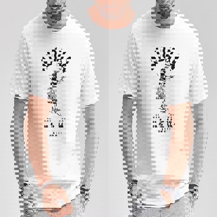 アロハ フラクラブ ハレイワ ハワイ Tシャツ 面白い贈り物