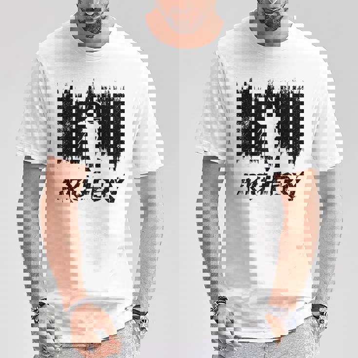 アーチェリー コンポジットボウ Tシャツ 面白い贈り物