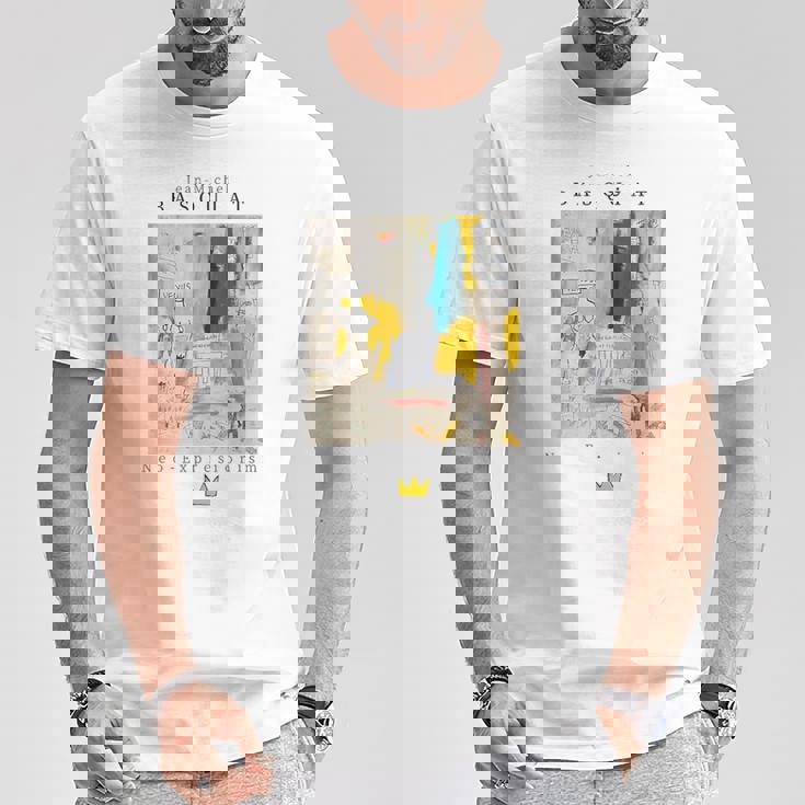 アーバン、ストリートウェア、グラフィック、バスキア、アート、抽象 Tシャツ 面白い贈り物