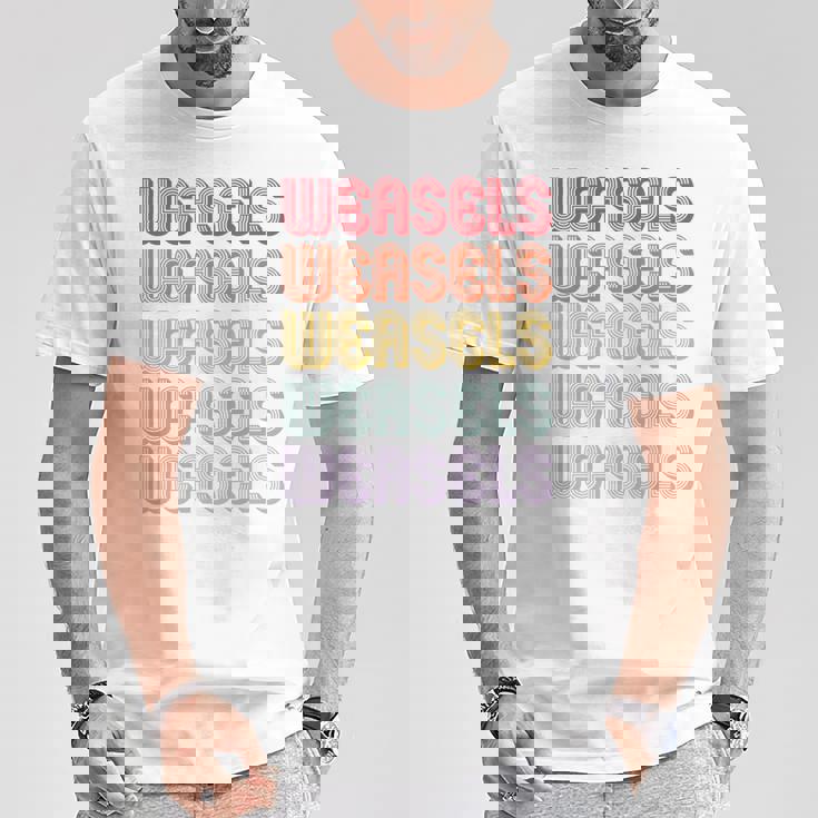 イタチ 長袖tシャツ Tシャツ 面白い贈り物