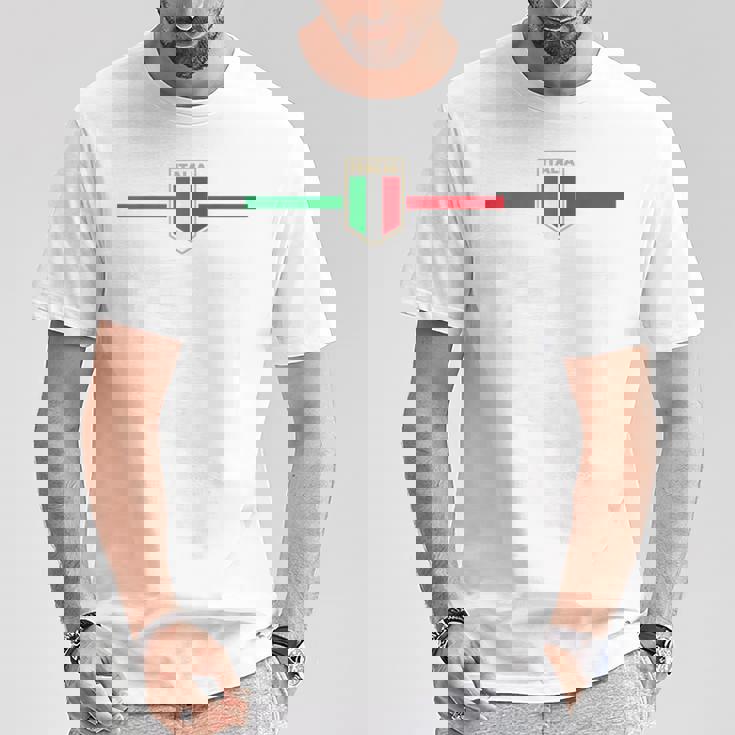 イタリアサッカー、イタリアサッカーファン Tシャツ 面白い贈り物