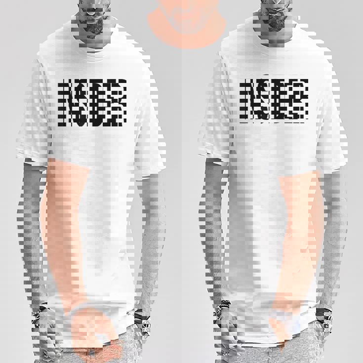 インサイダー Tシャツ 面白い贈り物