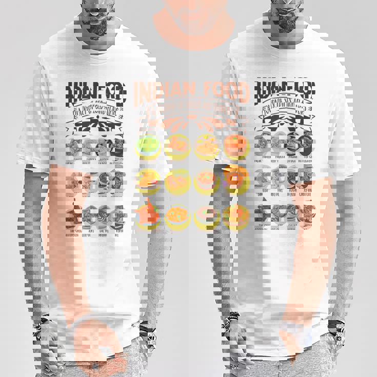 インド料理の多様性 インド料理 Tシャツ 面白い贈り物