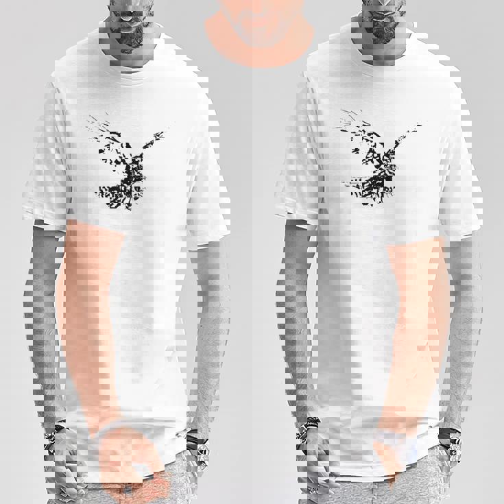 イーグル 鷲 モチーフ 猛禽類 Tシャツ 面白い贈り物