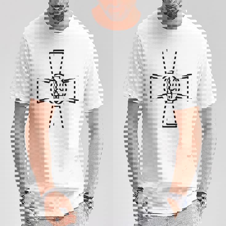 ウクライナ陸軍 陸軍 エンブレム ゼレンスキー大統領サポート Tシャツ 面白い贈り物