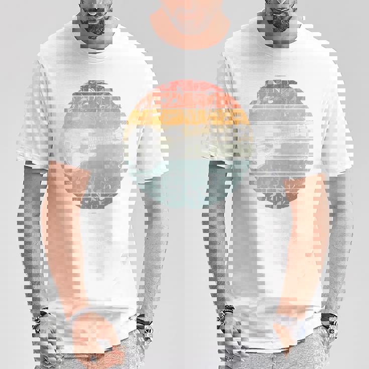 ウクレレ奏者 レトロ ウクレレ奏者 面白いウクレレ音楽 Tシャツ 面白い贈り物