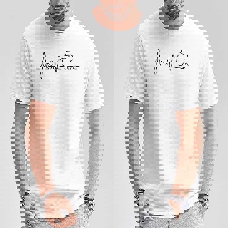 ウサギ ハートビート ウサギ 心拍数 ウサギ ブリーダーウサギ Tシャツ 面白い贈り物