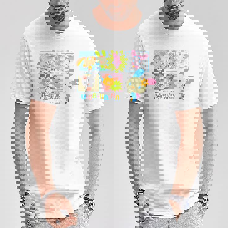 ウサハナ フレンズ Tシャツ 面白い贈り物