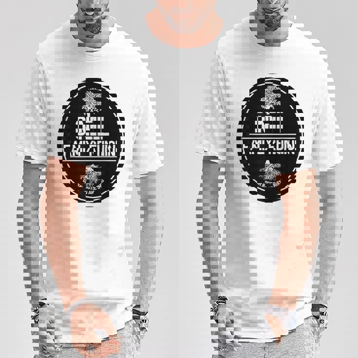 オニール・ファミリー・リユニオン俺たちのルーツ・イズ・ストロング・ツリー Tシャツ 面白い贈り物