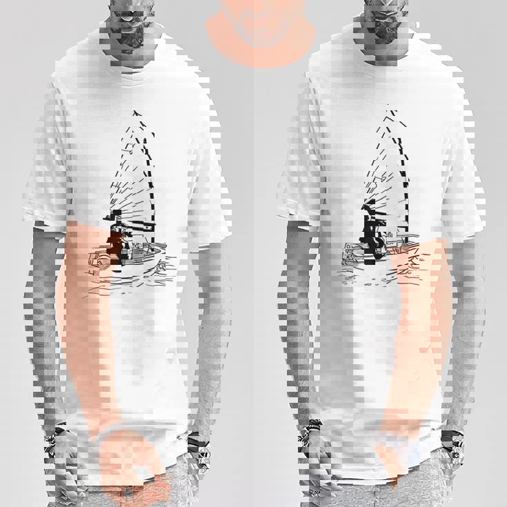 オプティミストヨット Tシャツ 面白い贈り物