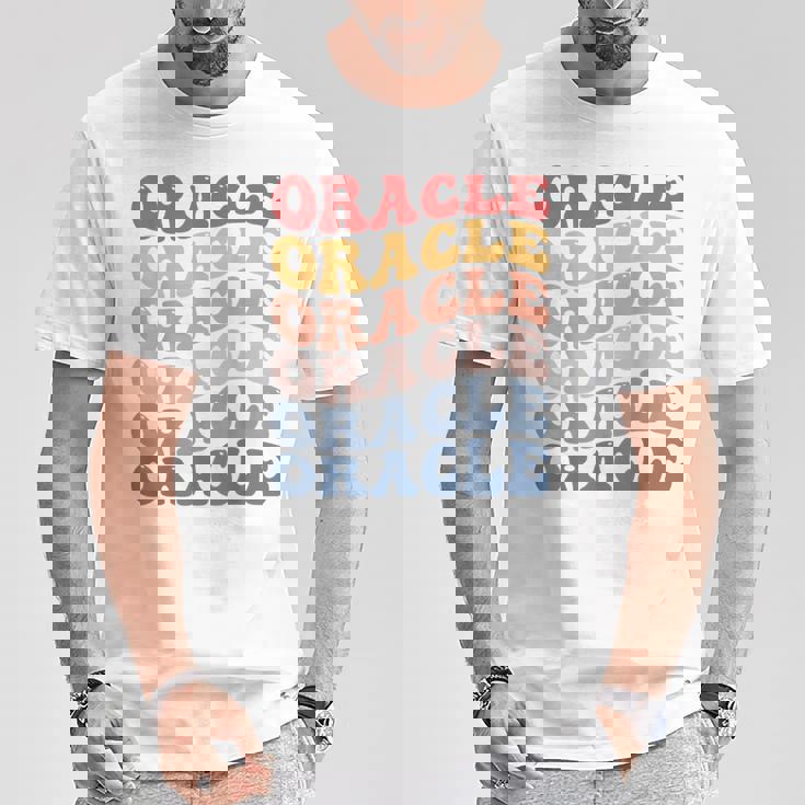 オラクル・グルーヴィー・レトロ Tシャツ 面白い贈り物