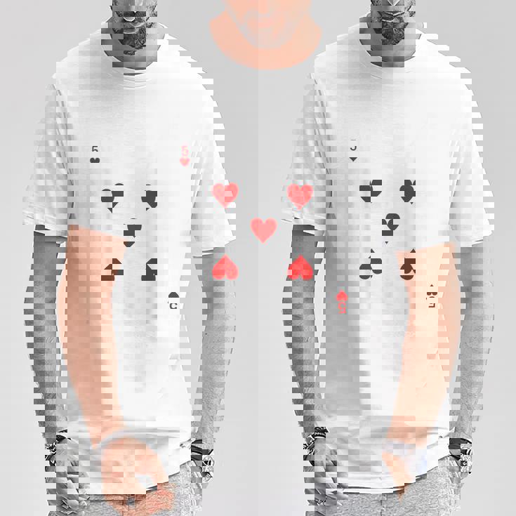 オリジナル ハロウィン トランプ コスチューム 不思議の国のアリス Tシャツ 面白い贈り物